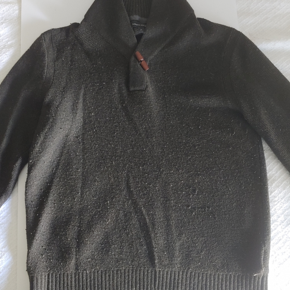 Banana Republic Dark Green Sweater